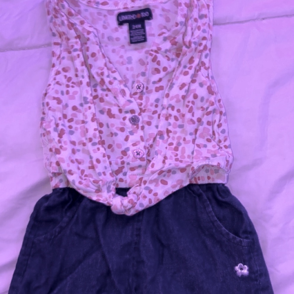 24m toddler romper